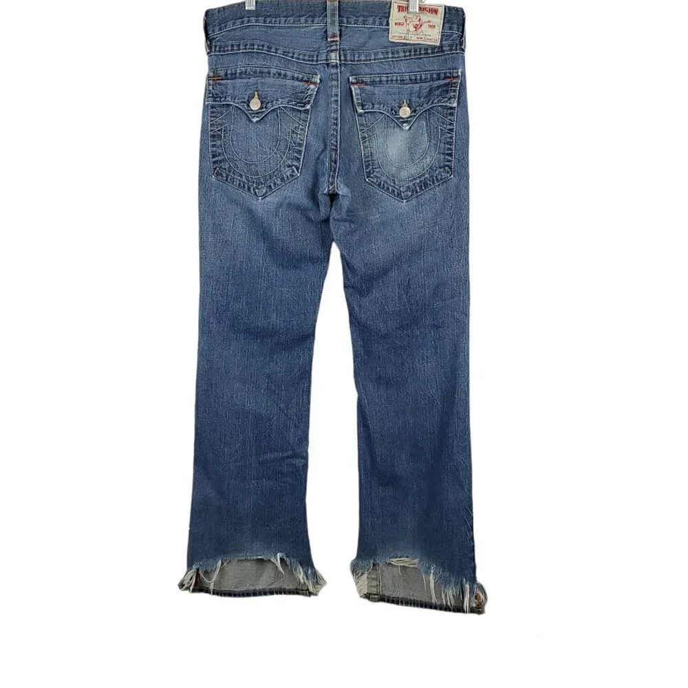 True Religion World Tour Billy Straight Leg Jeans